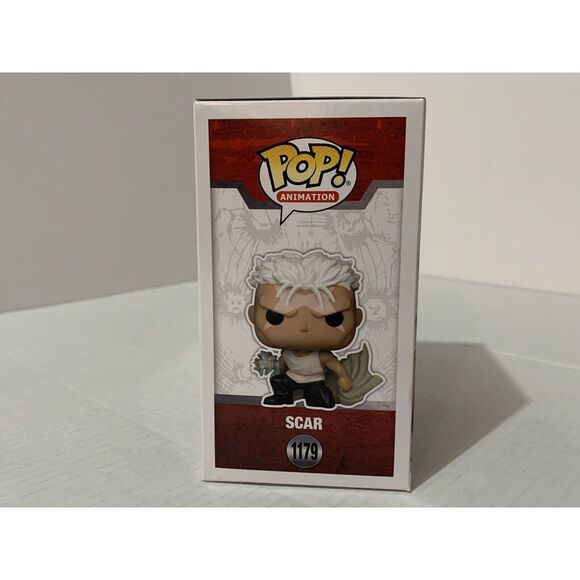 Funko Pop! Vinyl Full metal Alchemist Scar #1179 Anime Manga Villian NEW - Picture 4 of 6